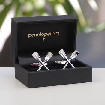 Rowing Oars Cufflinks, 4 of 6