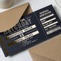 Personalised Football Ticket Birthday Voucher For Son, thumbnail 2 of 9