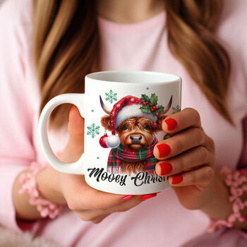 Mooey Christmas Mug, 2 of 5