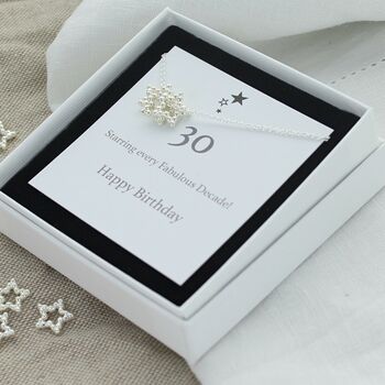 30th Birthday Star Necklace, 2 of 4
