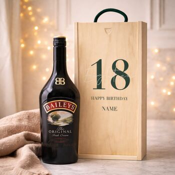 Personalised 18th Birthday Aperitif Gift Set With Custom Lid, 5 of 11