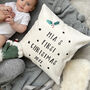 First Christmas Personalised Cushion, thumbnail 2 of 2