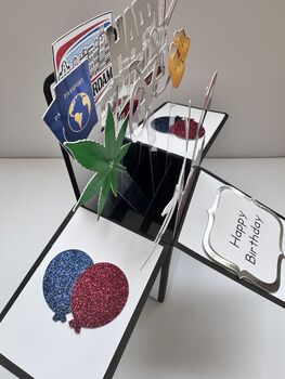 Amsterdam Themed 3D Birthday Card, 4 of 7