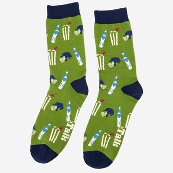 Men's Bamboo Socks Cricket, 2 of 5