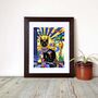 Jazz Cats Art, Cat Print, Limited Edition Print, thumbnail 3 of 3