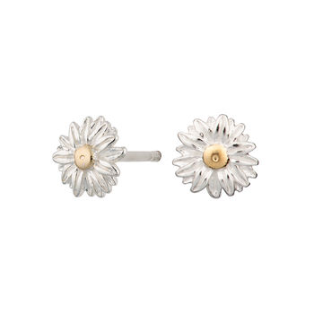 Sterling Silver Daisy Jewellery Set With Stud Earrings, 10 of 10