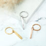 Personalised 'Best Mum' Bar Keyring, thumbnail 1 of 4