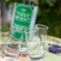 Wild Mint And Cucumber Vodka Liqueur And Shot Glass Set, thumbnail 4 of 7