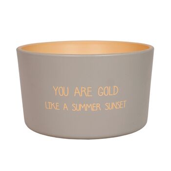 Citronella Soy Candles With Fun Phrases Lge, 6 of 11