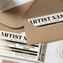 Personalised Concert Ticket Birthday Gift Voucher, thumbnail 8 of 9
