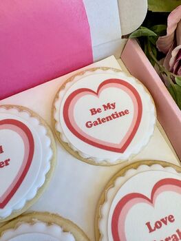 Personalised Galentine’s Day Biscuit Gift For Friends, 5 of 7
