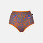 Women's 'Wild Cat' Four Pack Bamboo Full Briefs, thumbnail 3 of 8