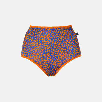 Women's 'Wild Cat' Four Pack Bamboo Full Briefs, 3 of 8