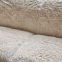 Yeti Shaggy Faux Sheepskin Sofa, thumbnail 4 of 7
