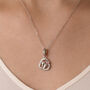 Baby Girl Necklace 925 Silver New Born Personalised Gift, thumbnail 2 of 5