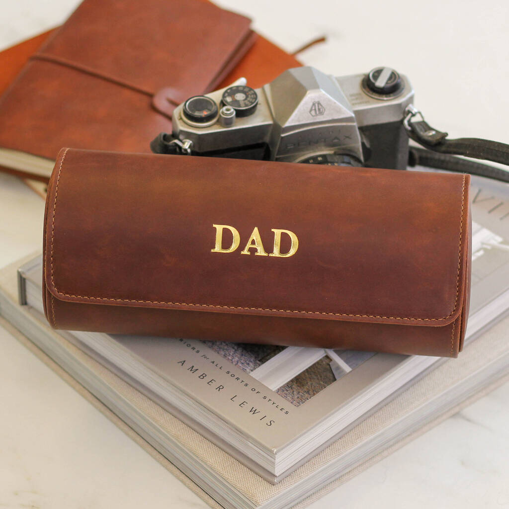 Personalised Luxury Father's Day Watch Holder Case, 1 of 9