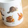 'Beavers' Ceramic Animal Mug, thumbnail 5 of 7