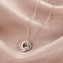 Personalised Micro Russian Ring Necklace, thumbnail 3 of 7