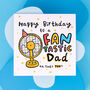 'Fantastic Dad' Birthday Card, thumbnail 1 of 2