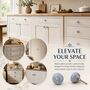 Skydew Speckled Round Shaped Ceramic Knob, thumbnail 5 of 8