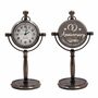 Personalised 24th Anniversary Bronze Desk Clock, thumbnail 1 of 10