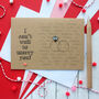 I Can't Wait To Marry You, Wedding Day Card, thumbnail 1 of 4