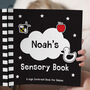Personalised High Contrast Sensory Baby Book, thumbnail 1 of 8