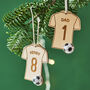 Football Shirt Decoration And Bag Of Chocolate Footballs, thumbnail 7 of 11