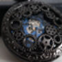 Steampunk Cog Pocket Watch Gunmetal; The Armstrong Two, thumbnail 6 of 10