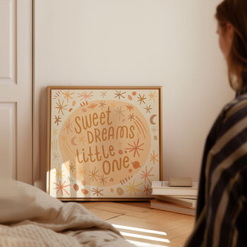 Sweet Dreams Print, Kids Room Print, 4 of 10