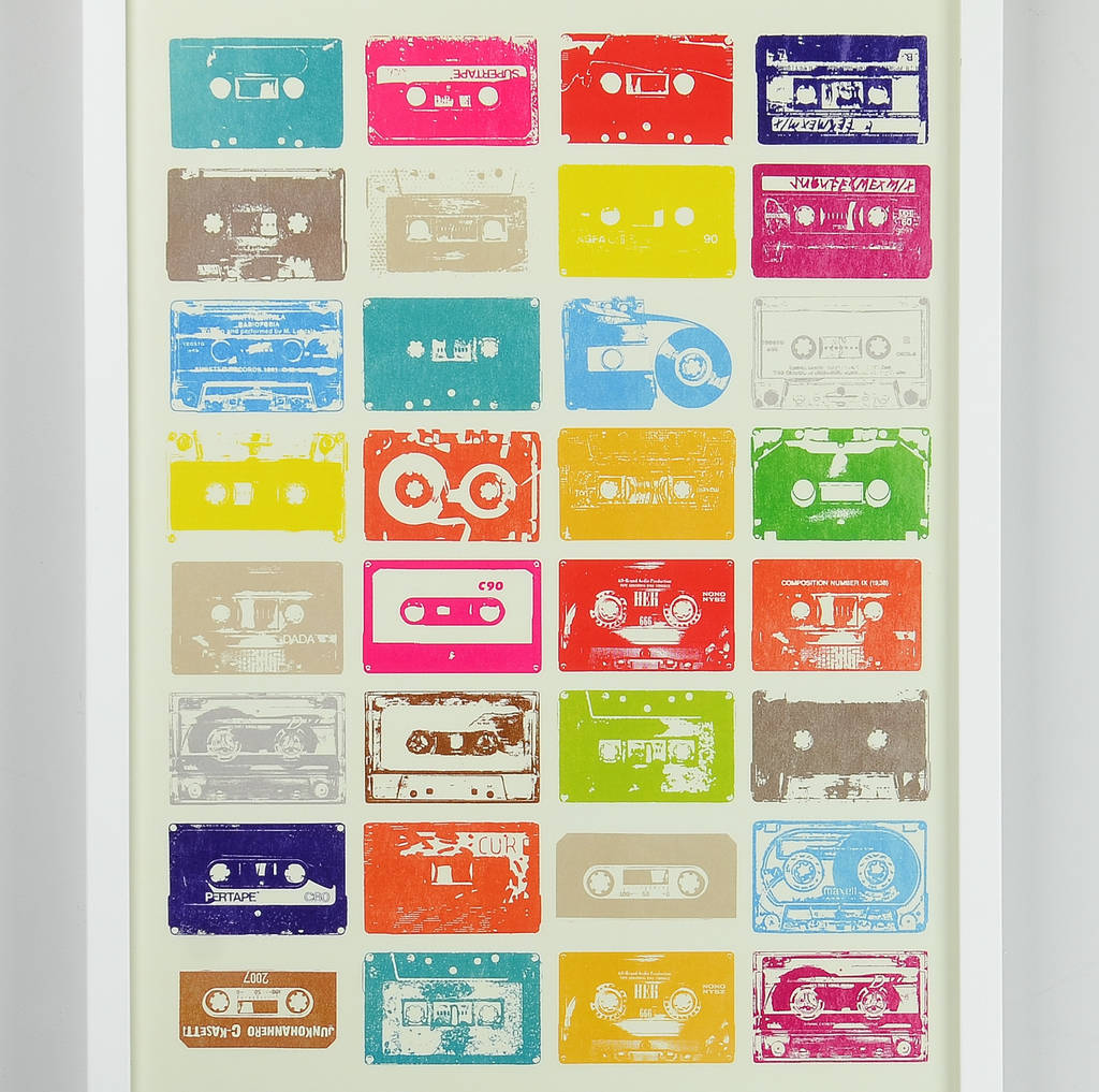 Mix Tape Poster By MixPixie
