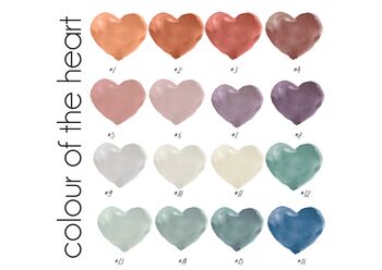 Favourite Song Lyrics Watercolour Heart Cushion, 4 of 5