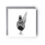 Pheasant Countryside Wishes Greeting Card, thumbnail 2 of 5