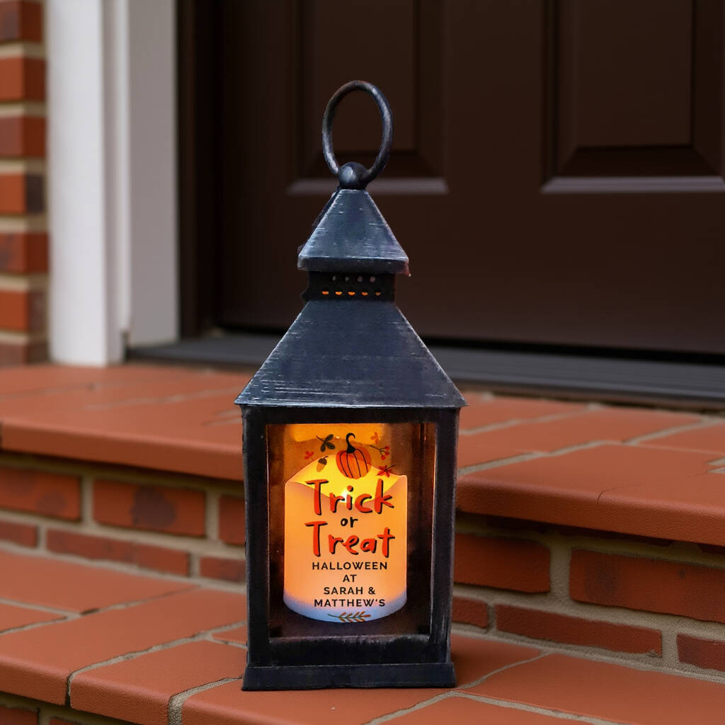 Personalised Trick Or Treat Lantern, 1 of 5