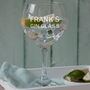 Personalised Engraved Gin Goblet Alcohol Gifts For Husband, thumbnail 1 of 4