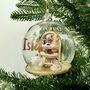 Personalised Afternoon Tea Dome Bauble, thumbnail 1 of 3