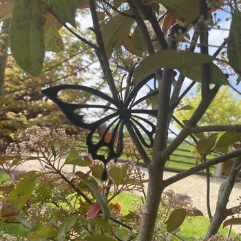 Butterfly Insect Mobile, Metal Art For Home And Garden, 4 of 12