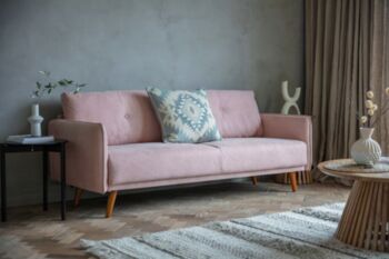Blush Pink Sofa, 3 of 3