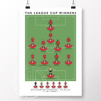 Middlesbrough 2004 League Cup Poster, 2 of 7