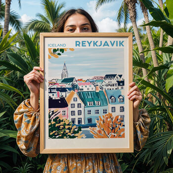 Reykjavík, Iceland Poster, 7 of 8