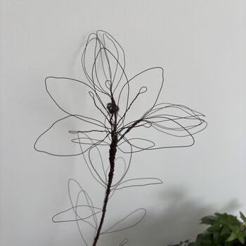 Handmade Wire Lily Stem, 2 of 12