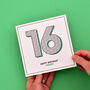 Personalised 16th Birthday Card, thumbnail 1 of 2