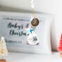 Baby's First Christmas Personalised Crystal Hanger, thumbnail 1 of 8