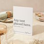 Wedding Cards And Gifts Sign A4 Sign Modern Serif, thumbnail 2 of 5