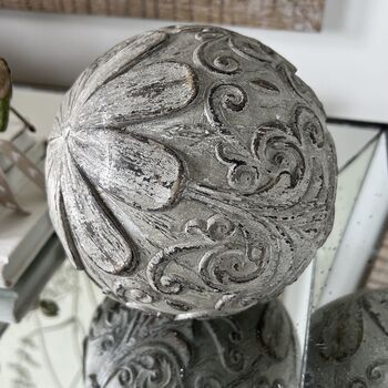 Decorative Wooden Ball, 3 of 3