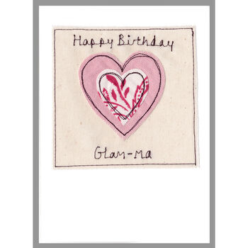 Personalised Heart Birthday Card, 6 of 12