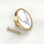 Geometric Animal Cabinet Knobs For Children's Bedroom, Nursery's, Playroom In A Gold, Silver, Black And Antique Gold Base, thumbnail 7 of 9