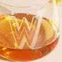 Personalised Bold Initial Whisky Glass, thumbnail 2 of 3