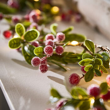 Hambledon Berry LED Christmas Garland, 4 of 5