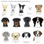 Personalised Dog Colour Pop Coaster, thumbnail 4 of 10